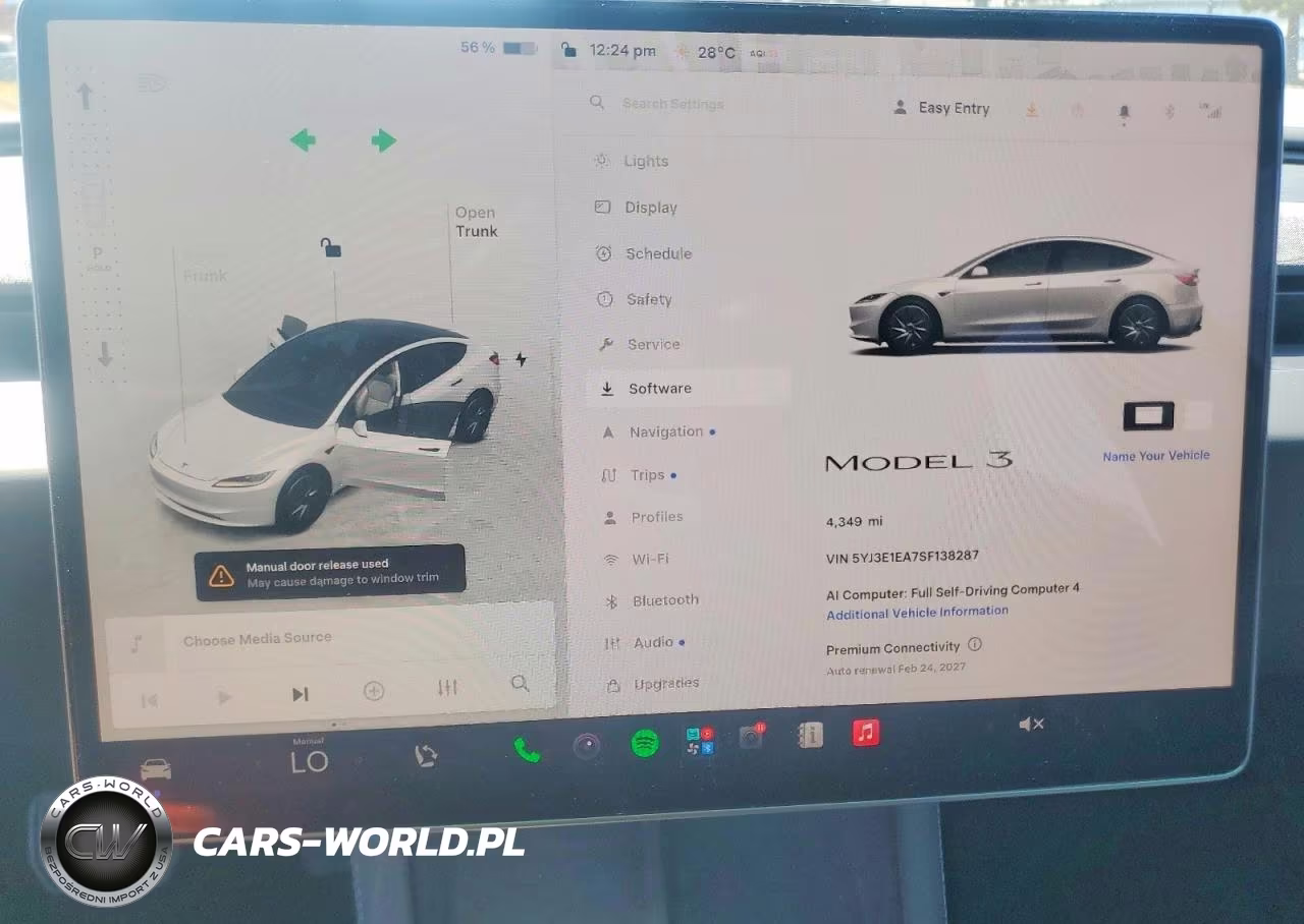 2025 Tesla Model 3 VIN:5YJ3E1EA7SF138287 - 9