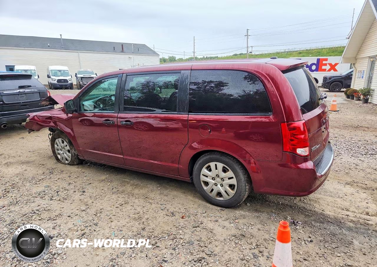 2019 Dodge Grand Caravan Se VIN:2C4RDGBGXKR583927 - 2