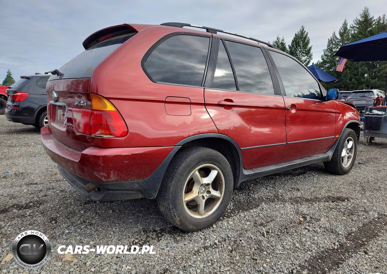 2002 BMW X5 3.0I VIN:5UXFA53522LP30410 - 3