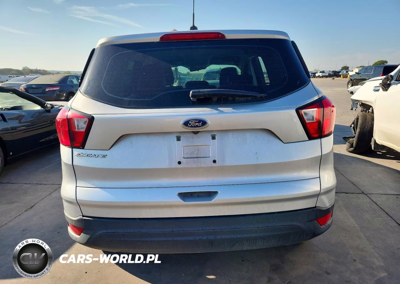 2019 Ford Escape S VIN:1FMCU0F77KUB25980 - 6