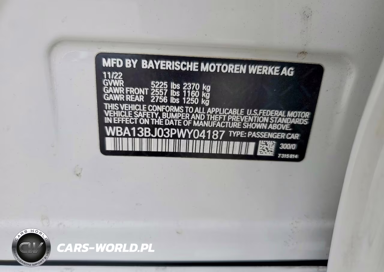 2023 BMW 530 Xi VIN:WBA13BJ03PWY04187 - 12
