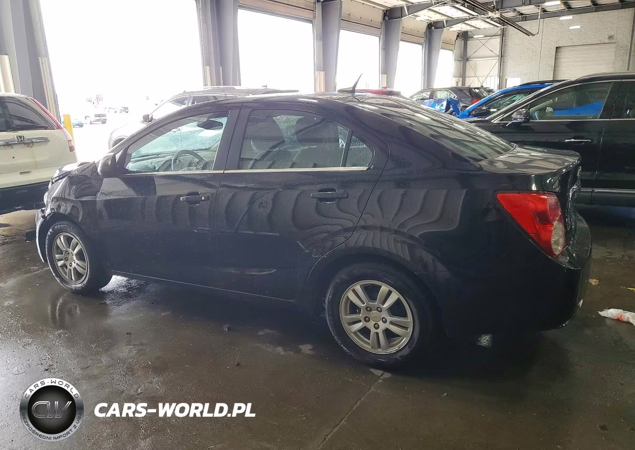 2012 Chevrolet Sonic Lt VIN:1G1JC5SH5C4163356 - 2