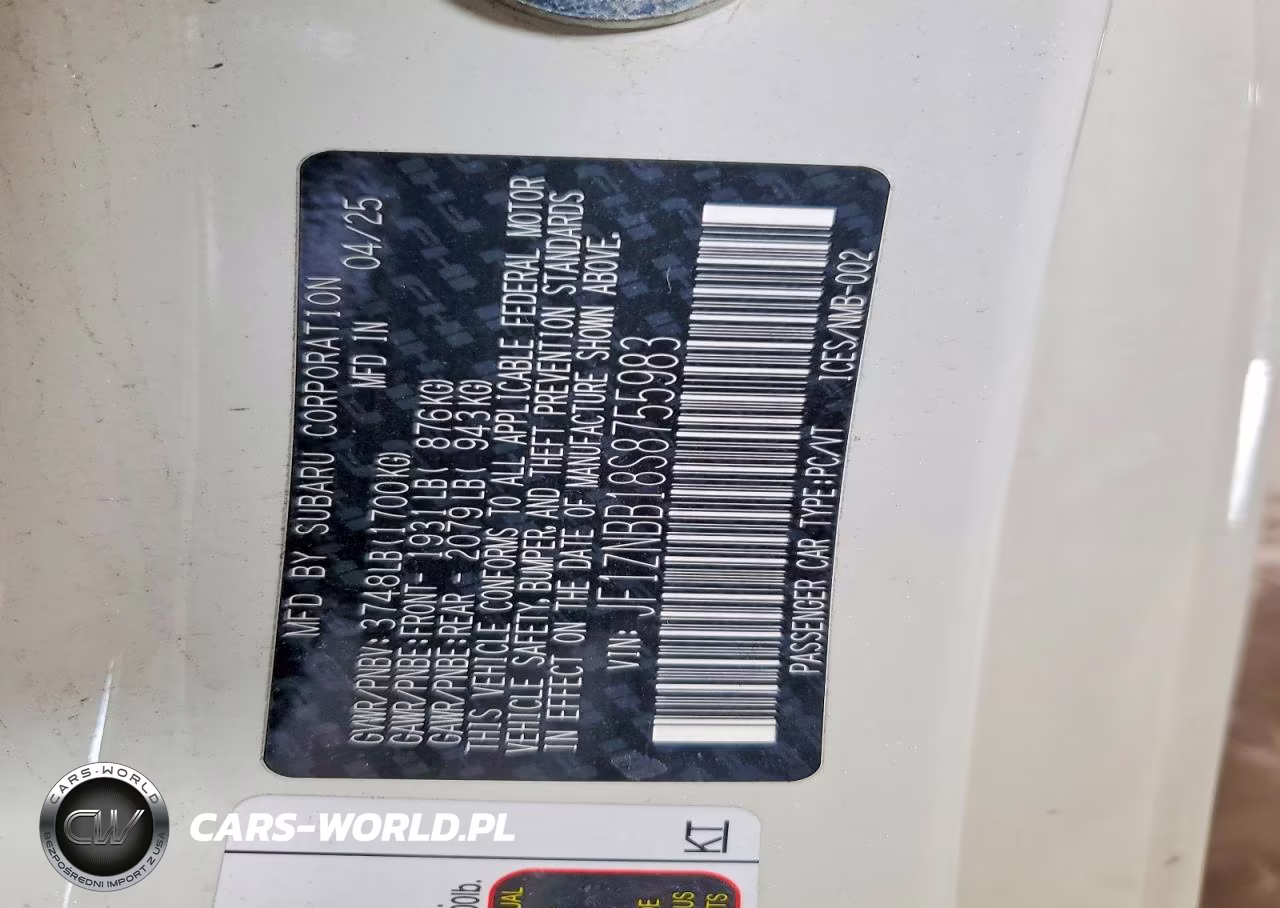 2025 Toyota Gr86 Base VIN:JF1ZNBB18S8755983 - 13