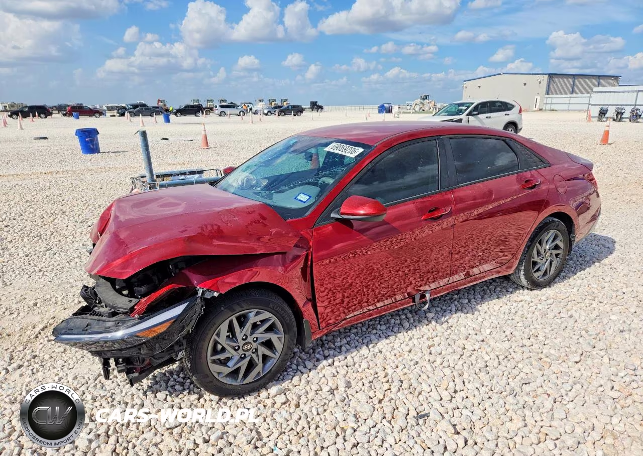 2024 Hyundai Elantra Sel VIN:KMHLM4DG7RU815264 - 1