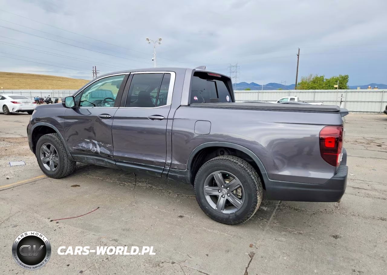 2022 Honda Ridgeline Rtl VIN:5FPYK3F52NB013060 - 2