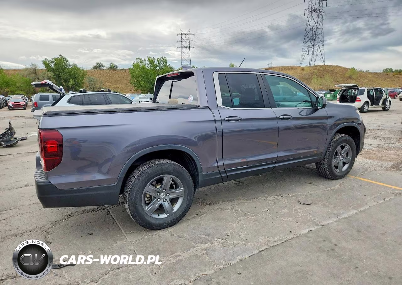 2022 Honda Ridgeline Rtl VIN:5FPYK3F52NB013060 - 3