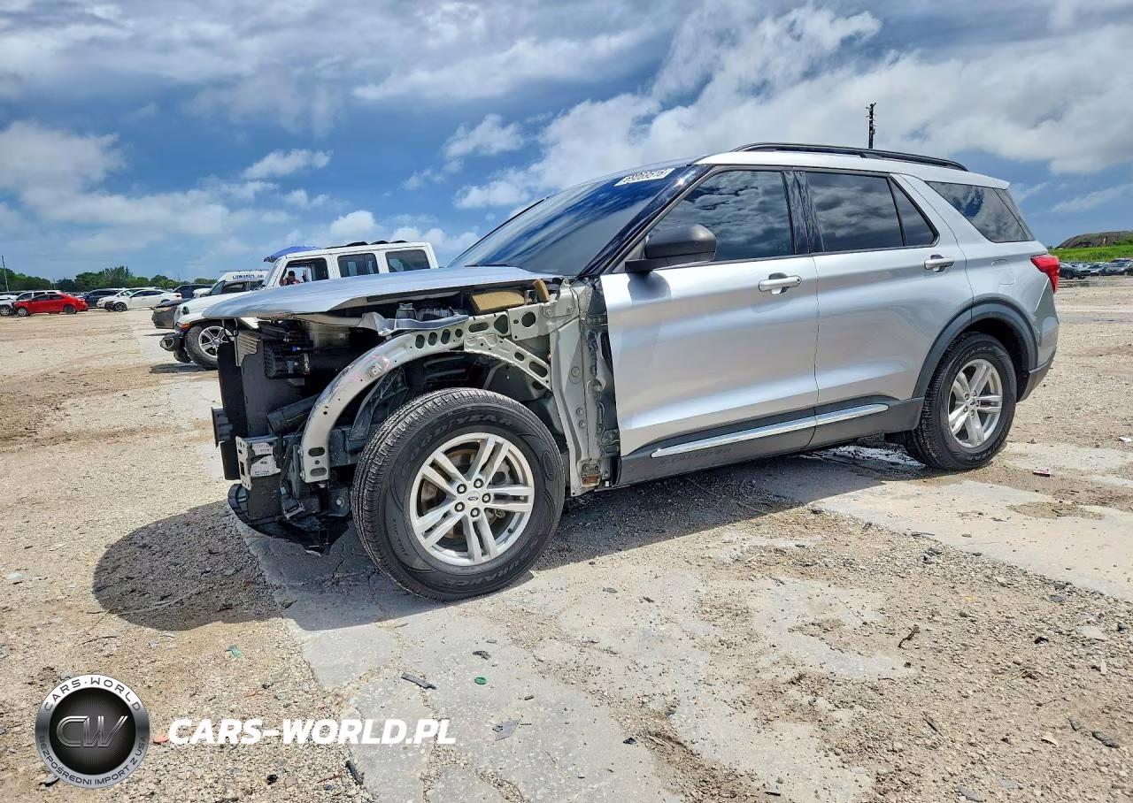 2021 Ford Explorer Xlt VIN:1FMSK7DH0MGA12282 - 1