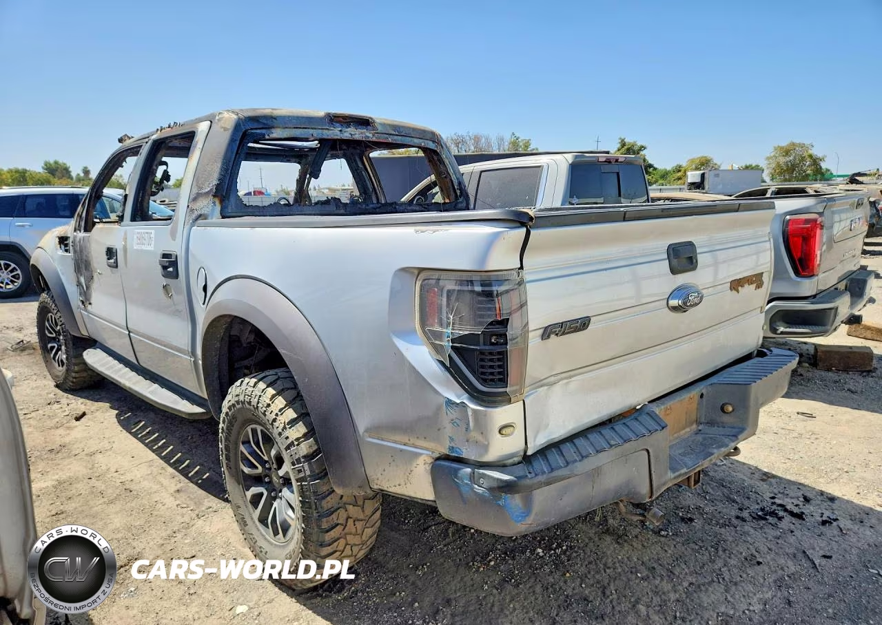 2011 Ford F150 Svt Raptor VIN:1FTFW1R64BFD32481 - 2