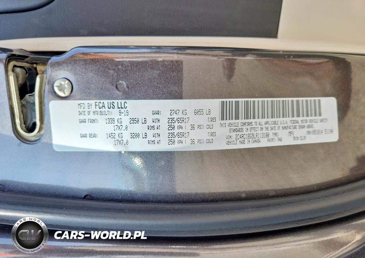 2020 Chrysler Pacifica Touring L VIN:2C4RC1BG9LR113180 - 14