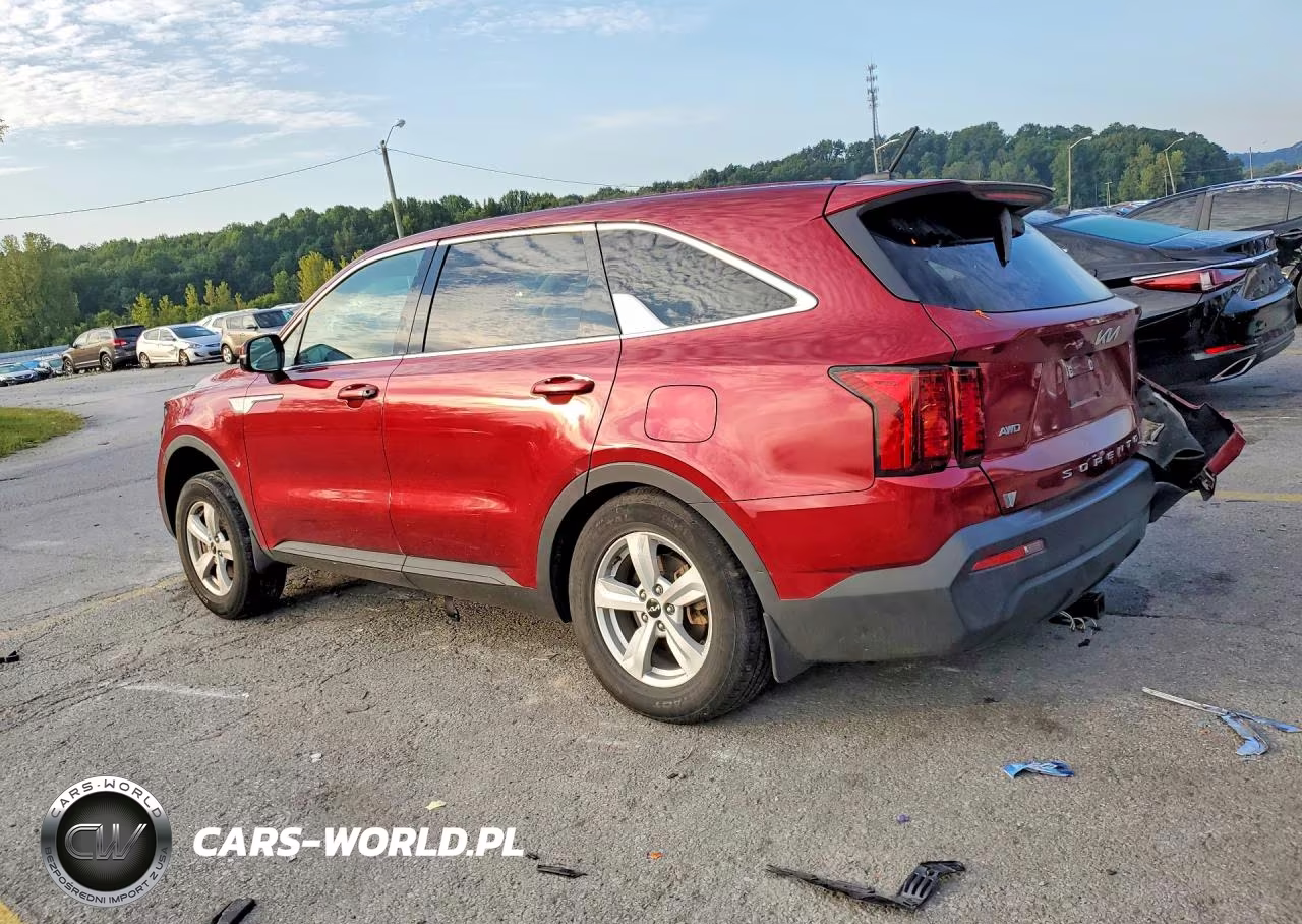 2022 Kia Sorento Lx VIN:5XYRGDLC4NG154728 - 2