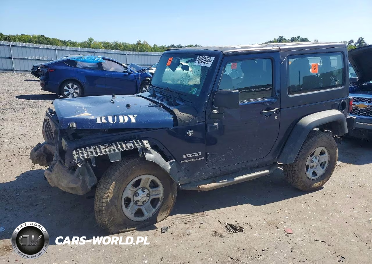 2013 Jeep Wrangler Sport VIN:1C4AJWAGXDL505774 - 1