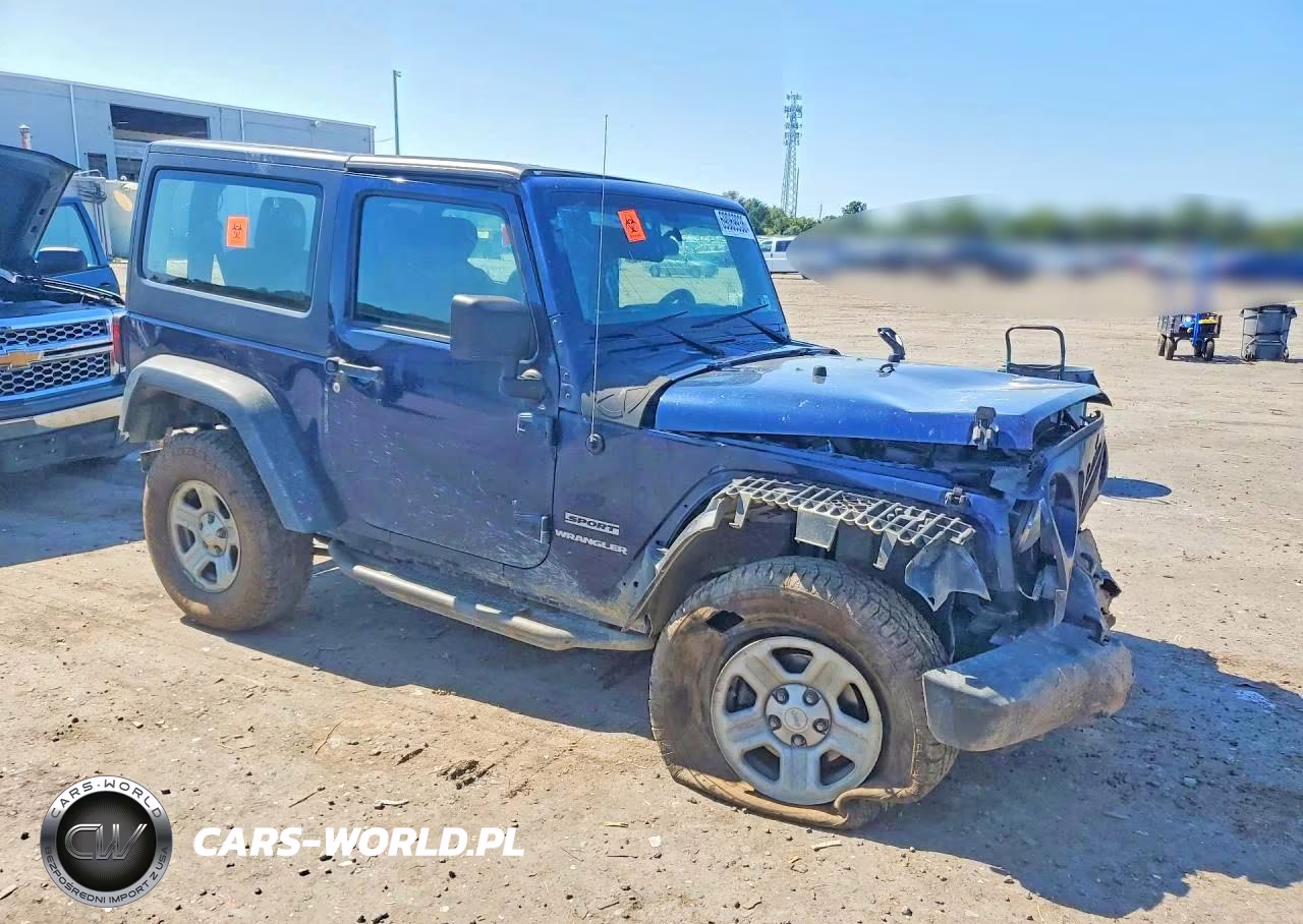 2013 Jeep Wrangler Sport VIN:1C4AJWAGXDL505774 - 4