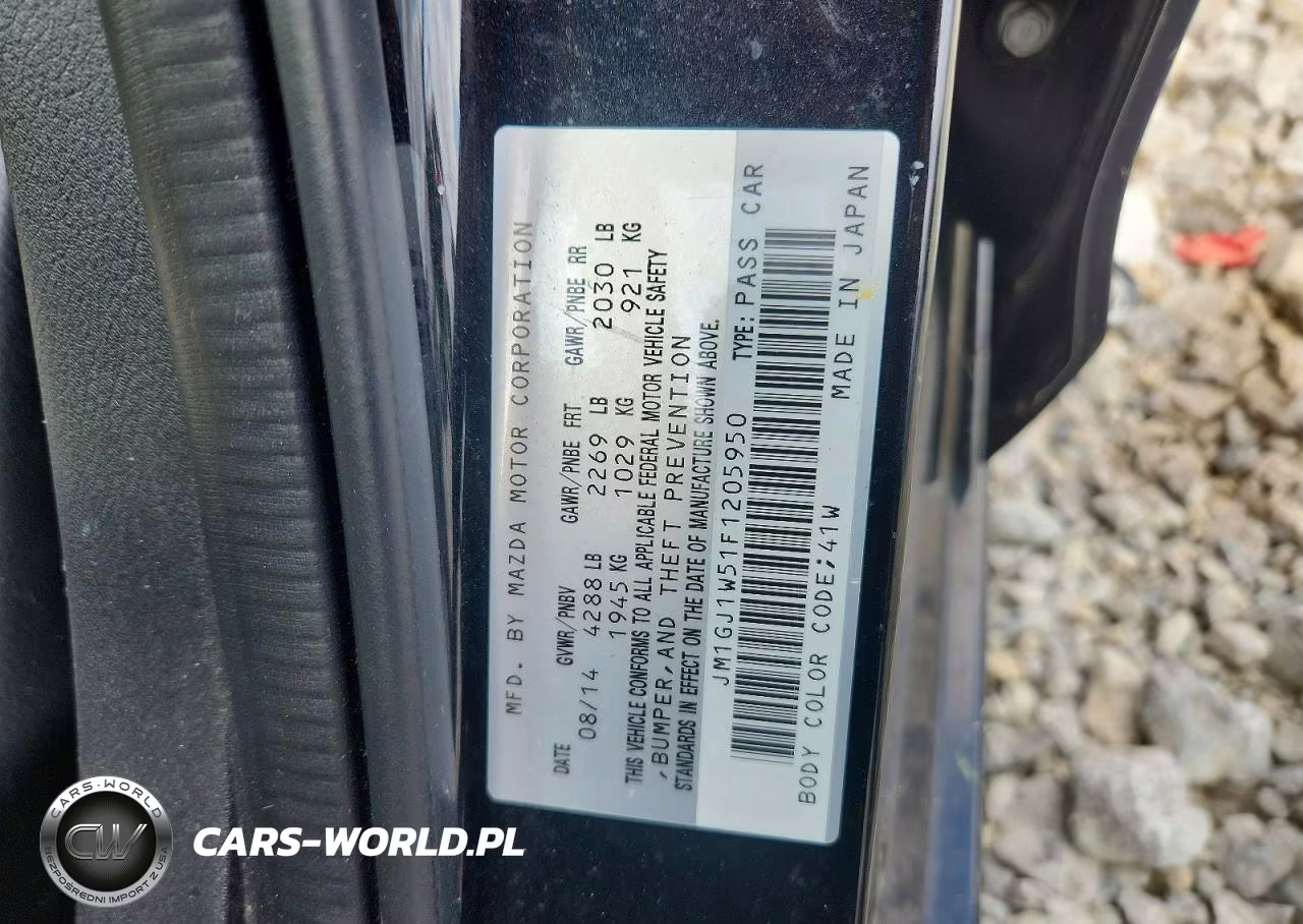 2015 Mazda 6 Grand Touring VIN:JM1GJ1W51F1205950 - 12