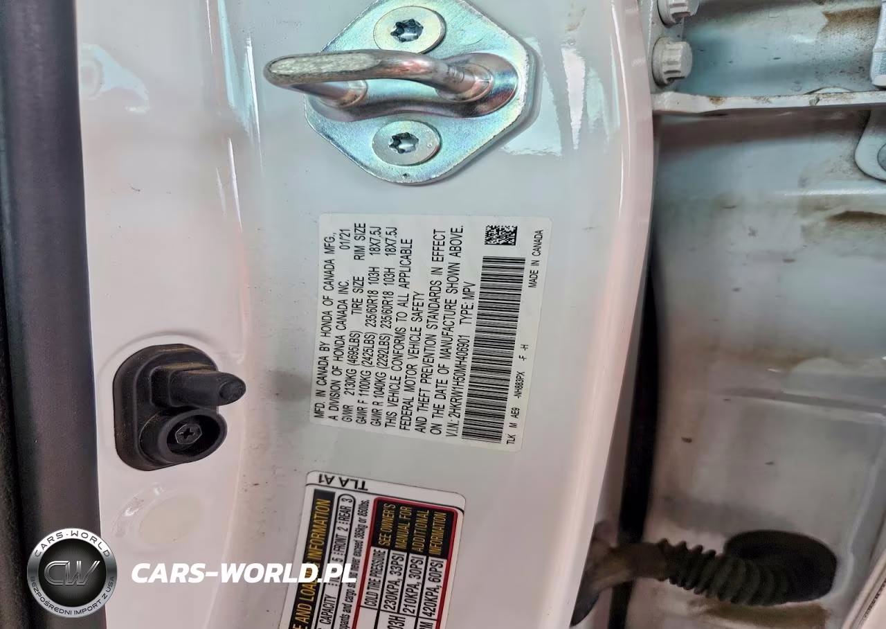 2021 Suzuki Cr-V Ex VIN:2HKRW1H50MH406901 - 14