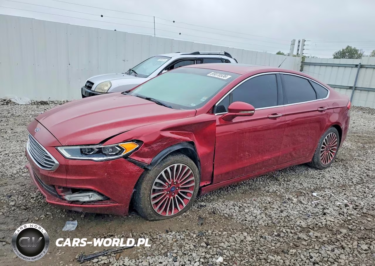 2017 Ford Fusion Se VIN:3FA6P0HD6HR104037 - 1