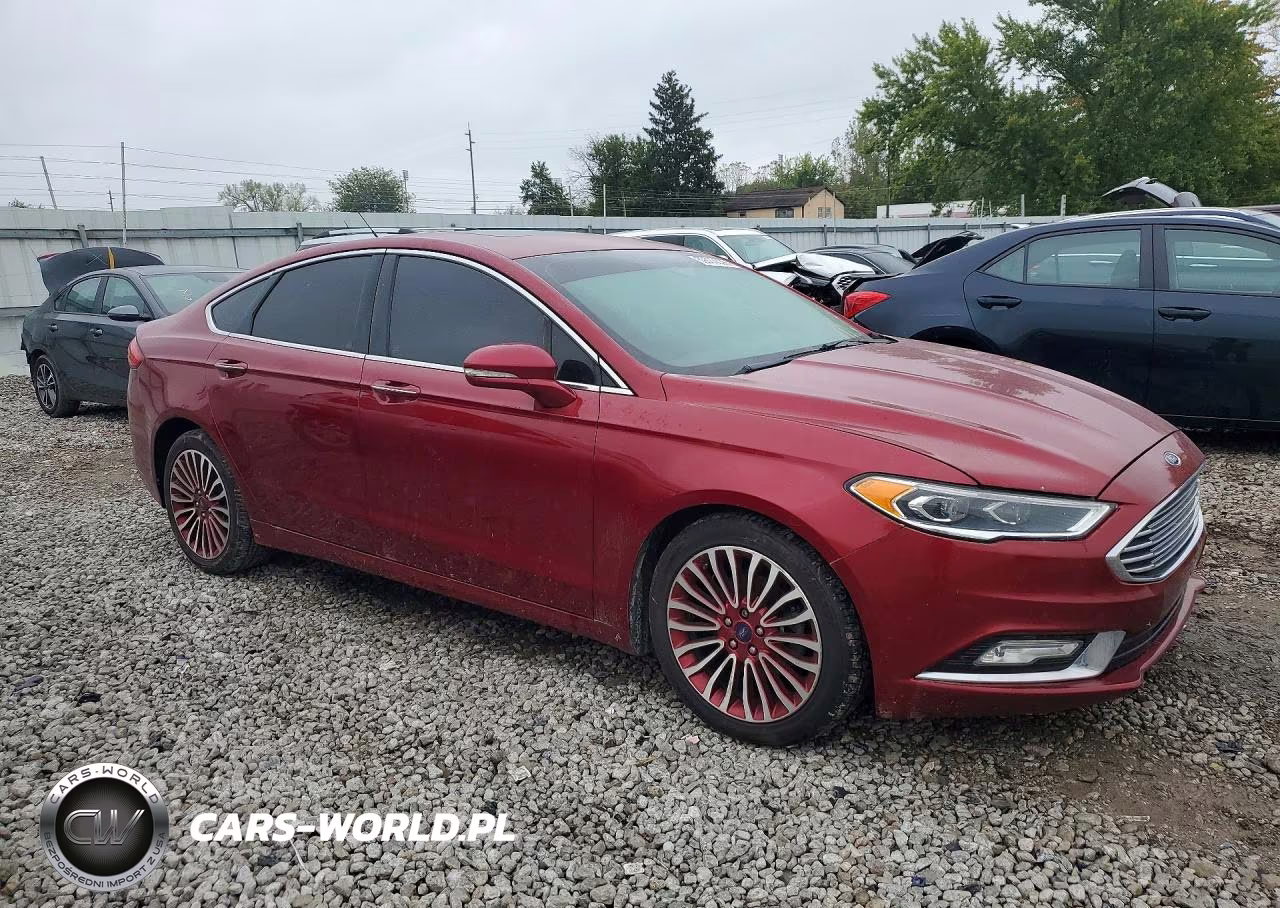 2017 Ford Fusion Se VIN:3FA6P0HD6HR104037 - 4