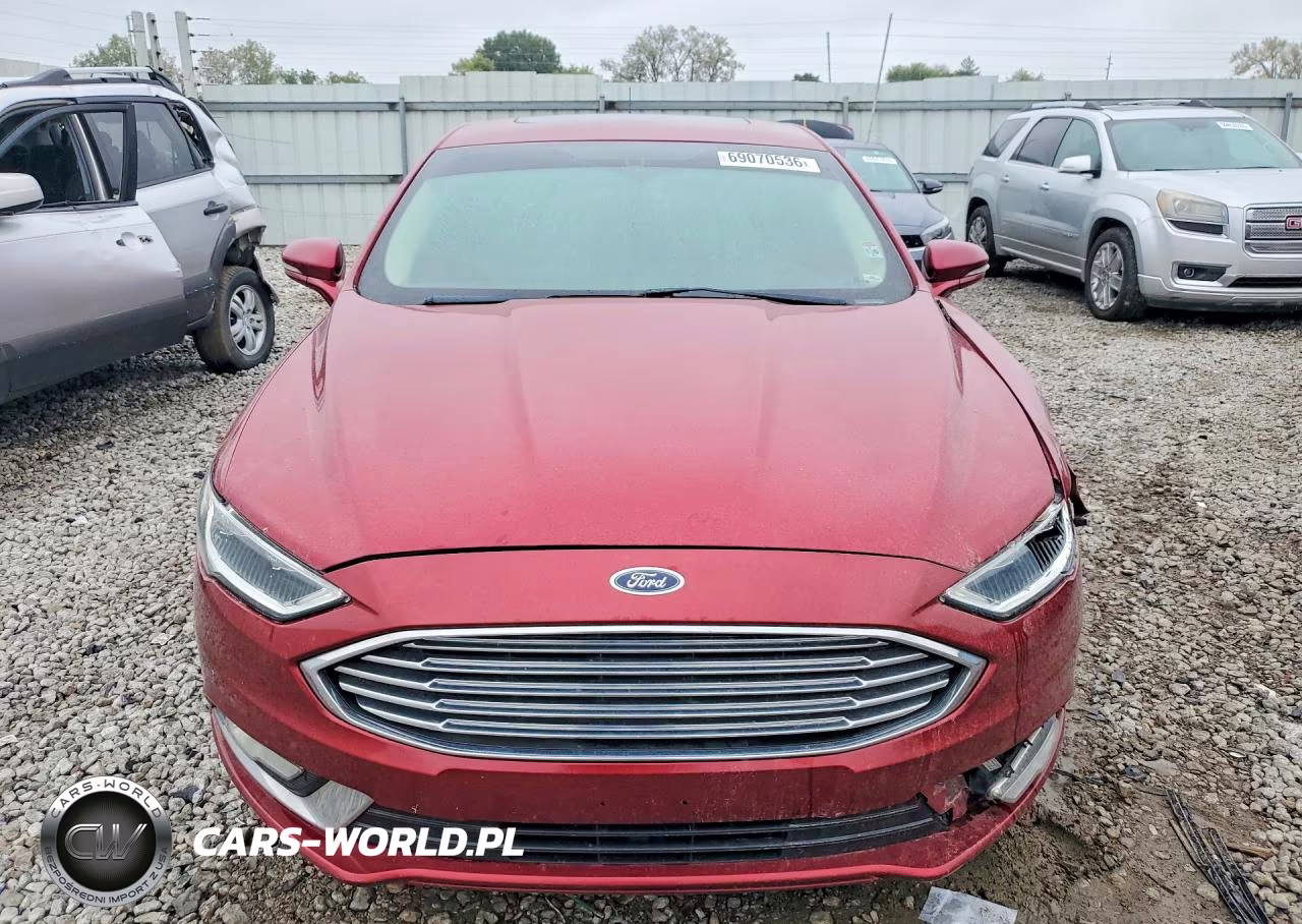 2017 Ford Fusion Se VIN:3FA6P0HD6HR104037 - 5