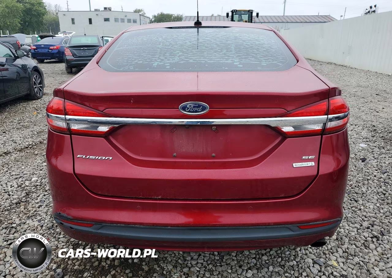 2017 Ford Fusion Se VIN:3FA6P0HD6HR104037 - 6