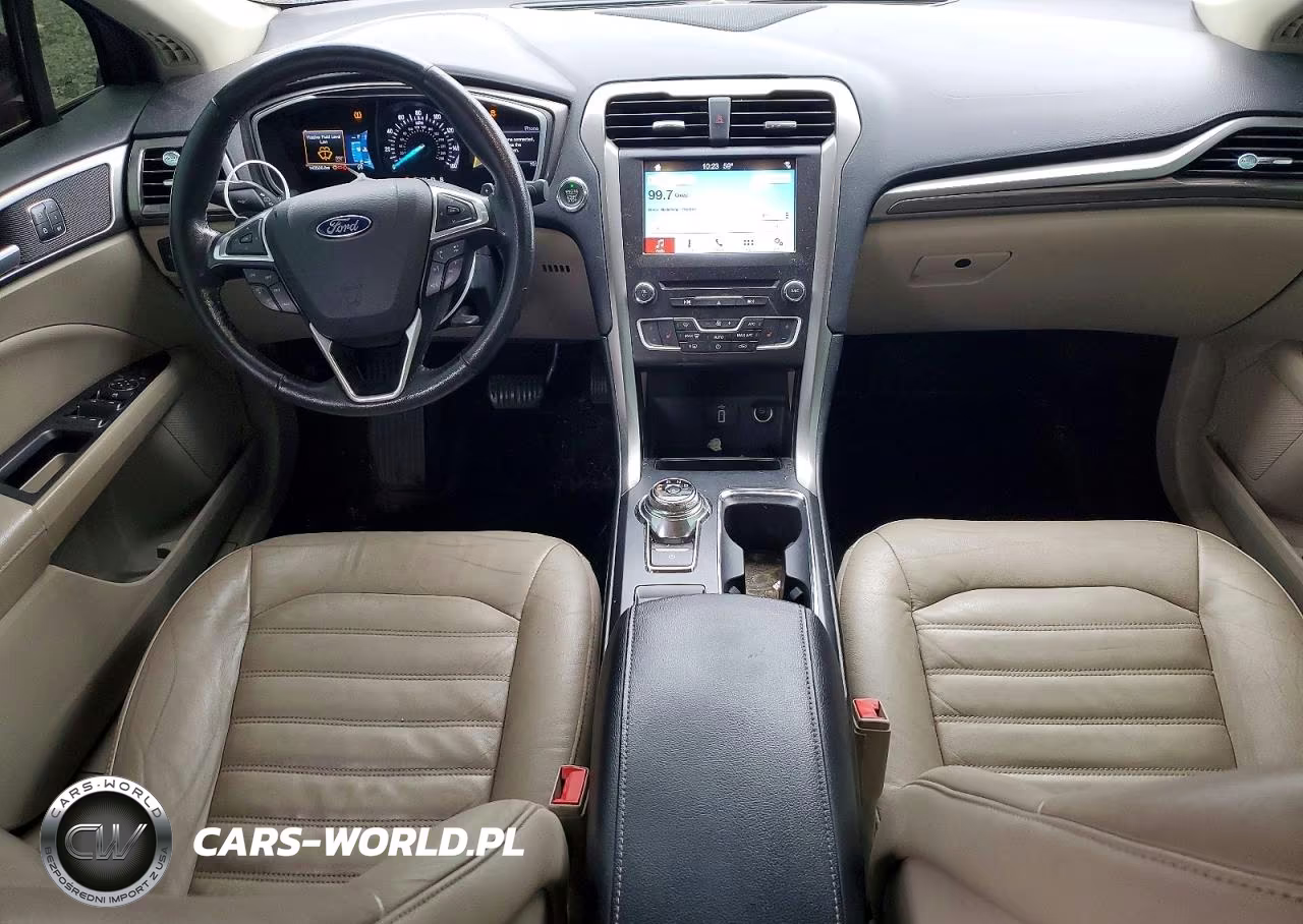 2017 Ford Fusion Se VIN:3FA6P0HD6HR104037 - 8