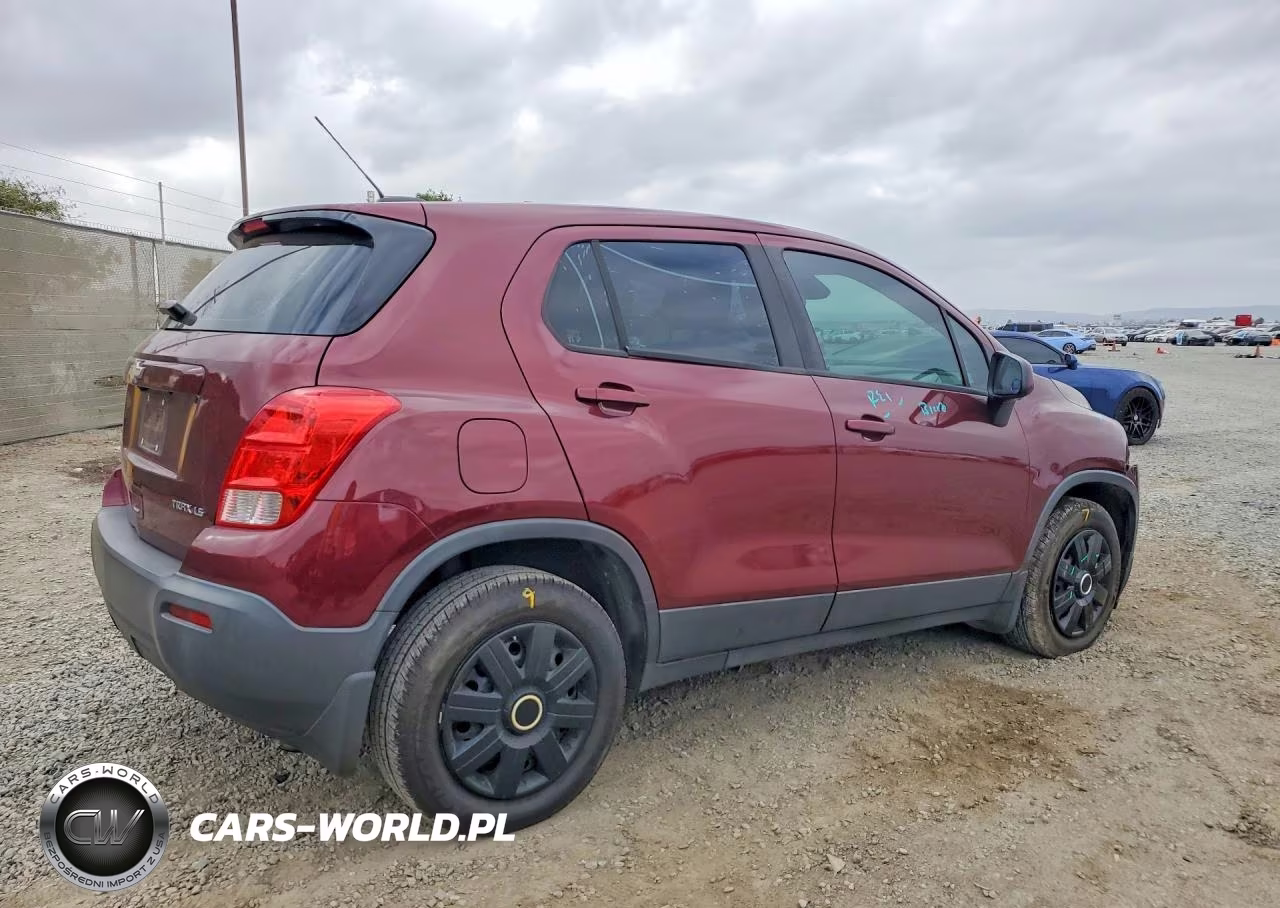 2016 Chevrolet Trax Ls VIN:3GNCJKSB1GL247200 - 3