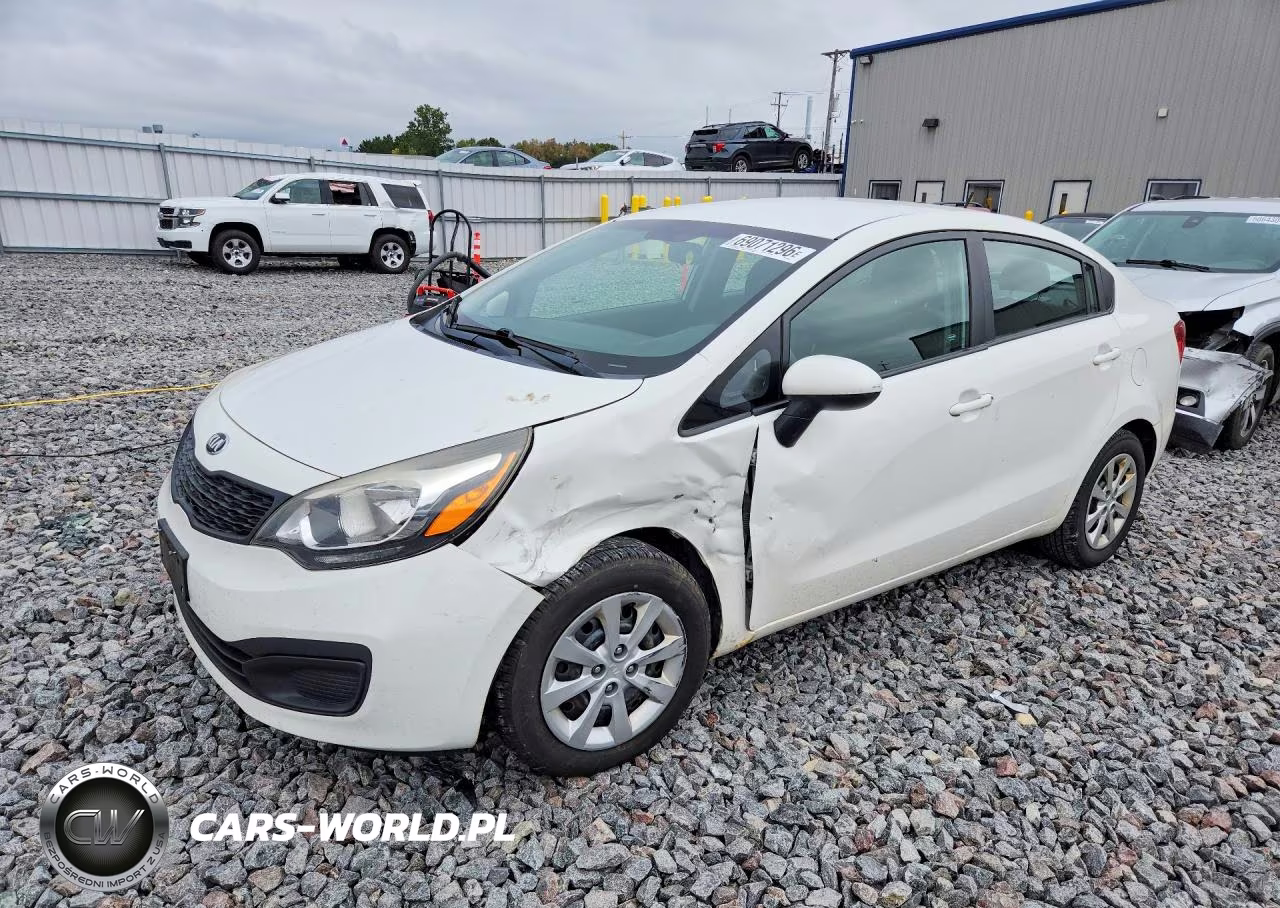 2013 Kia Rio Lx VIN:KNADM4A30D6267189 - 1