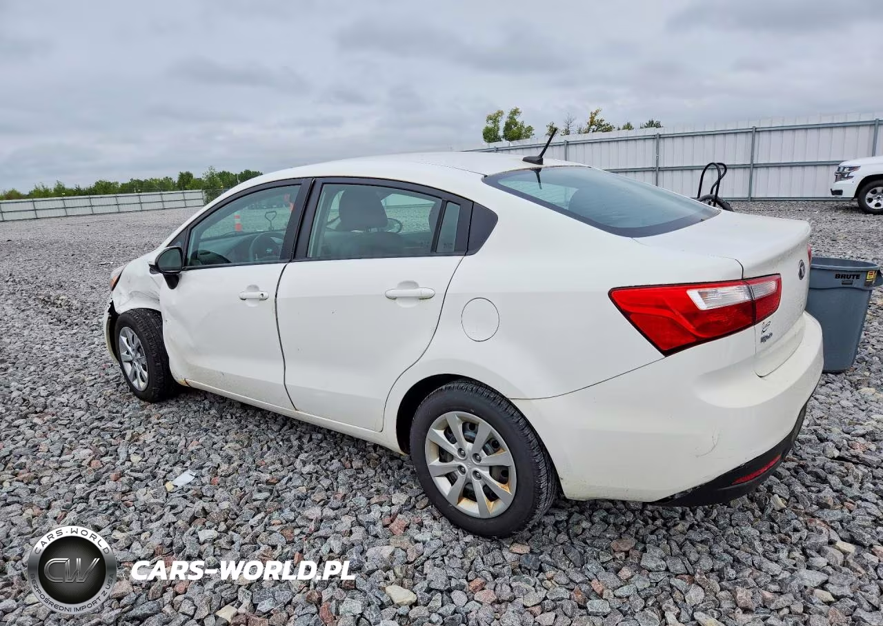 2013 Kia Rio Lx VIN:KNADM4A30D6267189 - 2