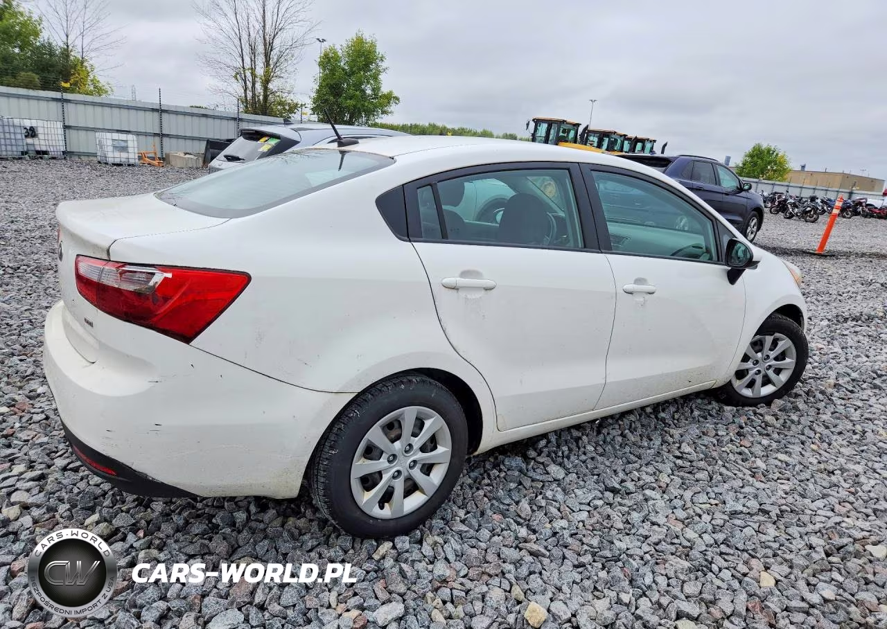 2013 Kia Rio Lx VIN:KNADM4A30D6267189 - 3