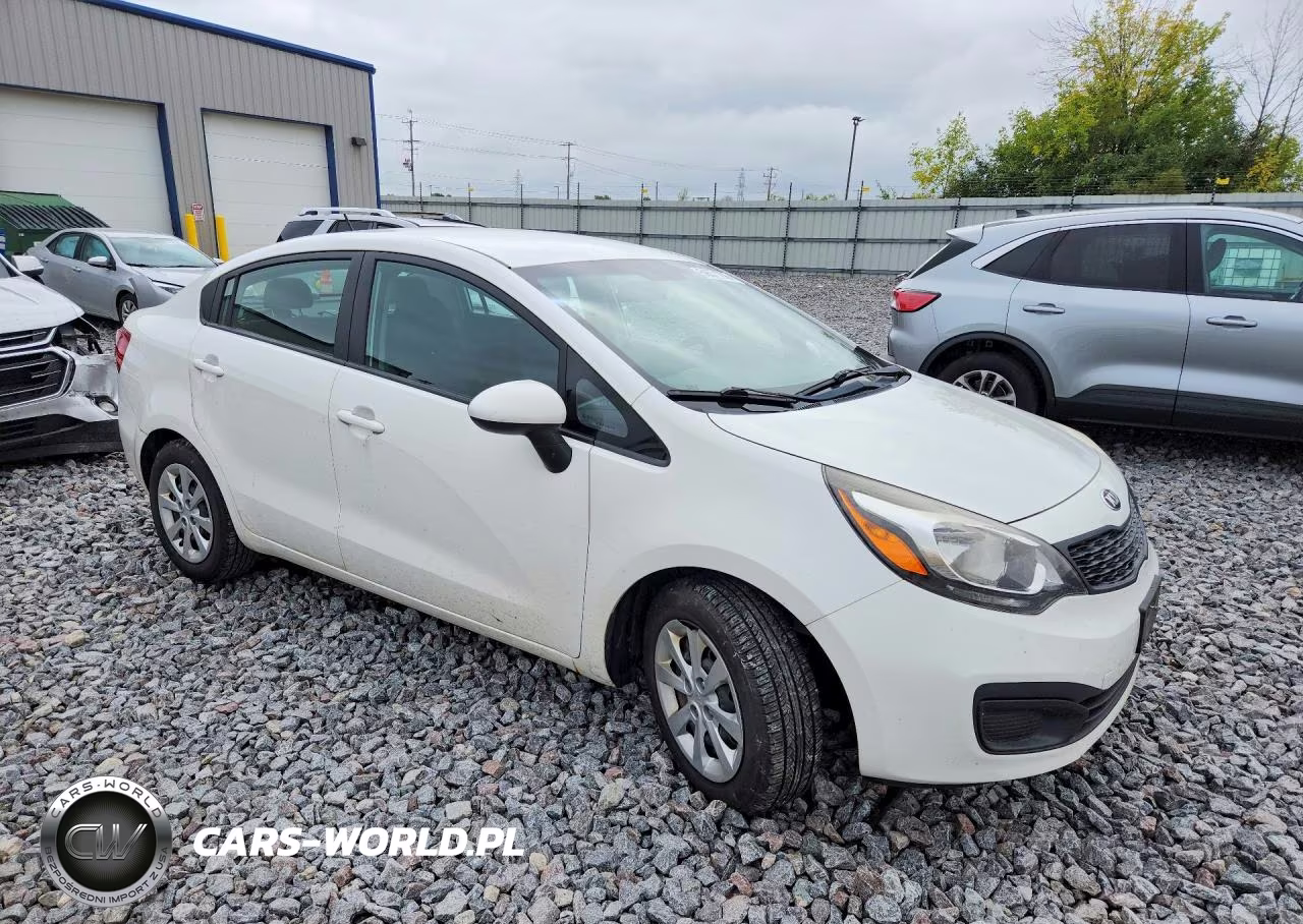 2013 Kia Rio Lx VIN:KNADM4A30D6267189 - 4