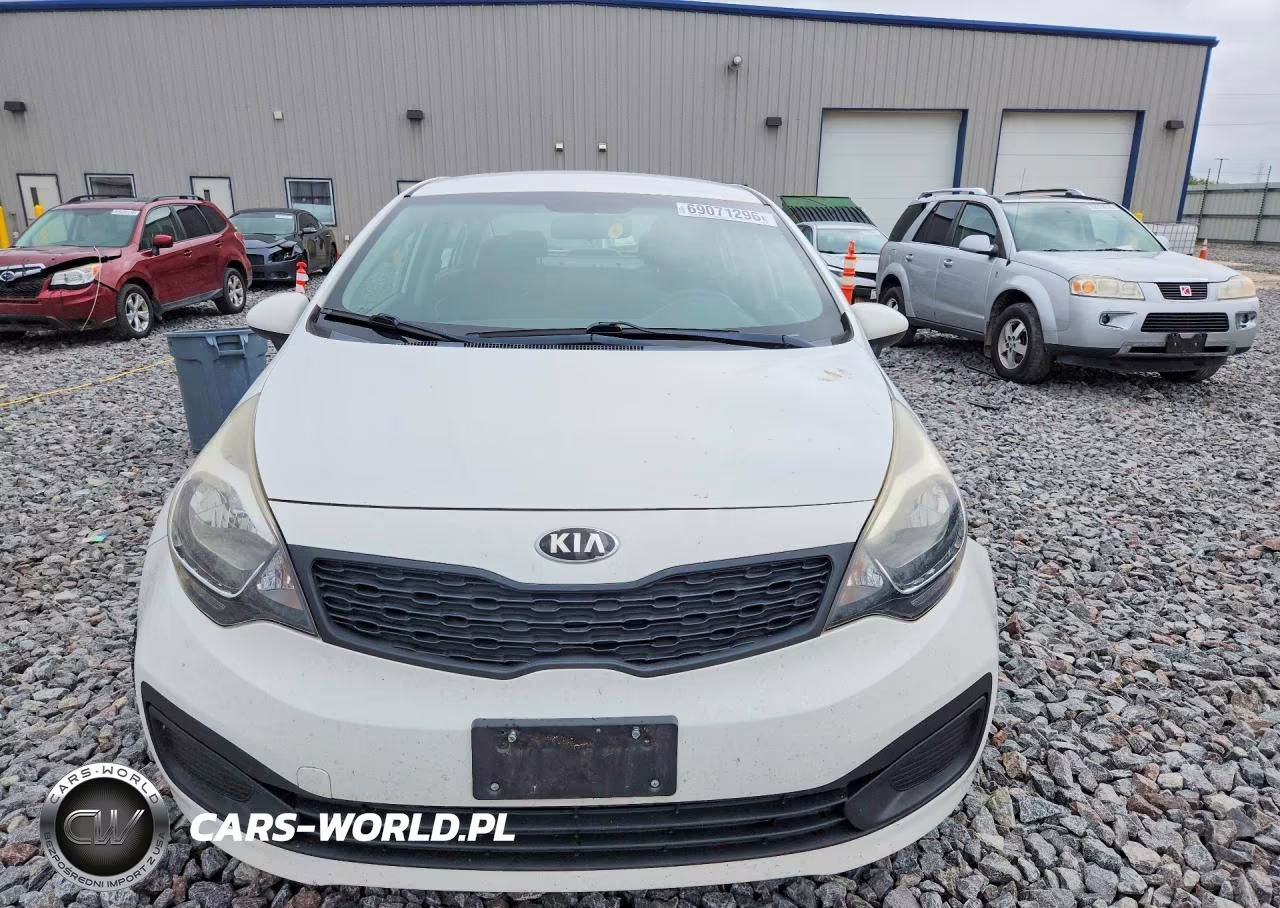 2013 Kia Rio Lx VIN:KNADM4A30D6267189 - 5