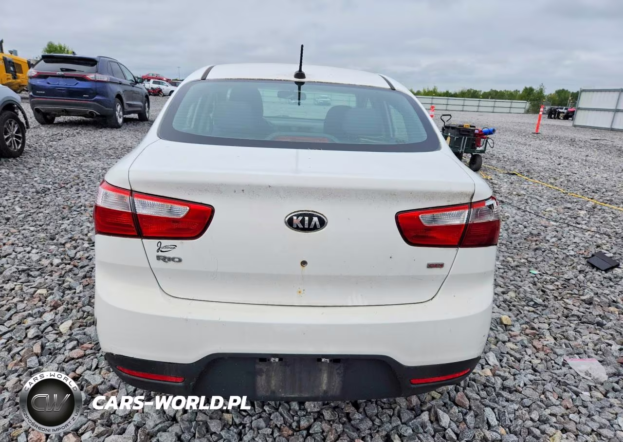 2013 Kia Rio Lx VIN:KNADM4A30D6267189 - 6