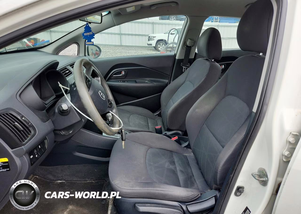 2013 Kia Rio Lx VIN:KNADM4A30D6267189 - 7