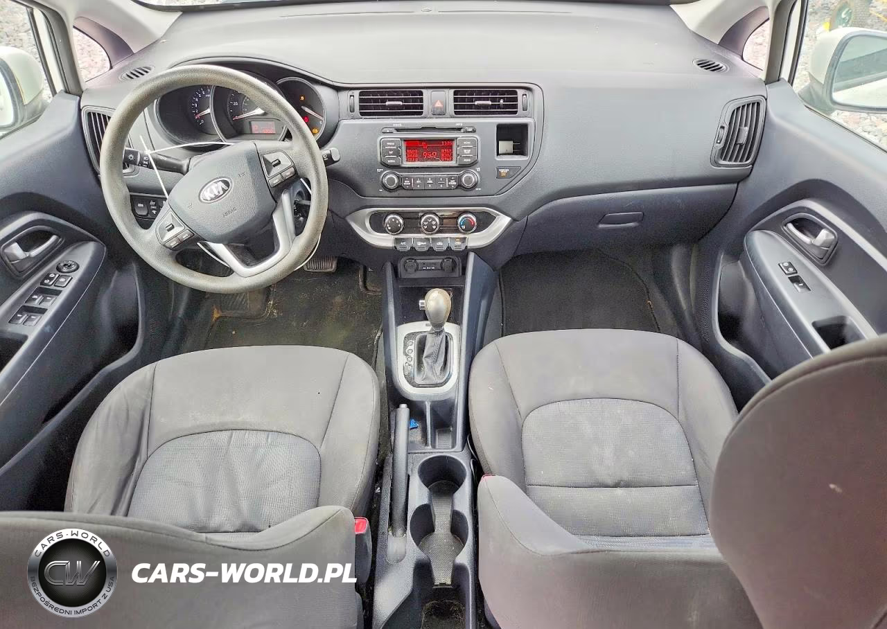2013 Kia Rio Lx VIN:KNADM4A30D6267189 - 8