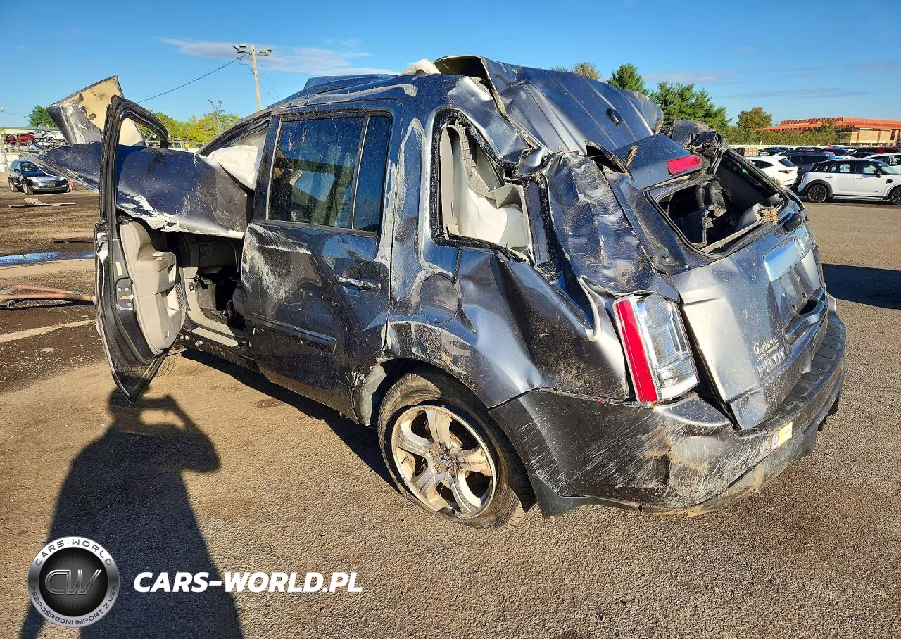 2013 Honda Pilot Exl VIN:5FNYF4H52DB038197 - 2