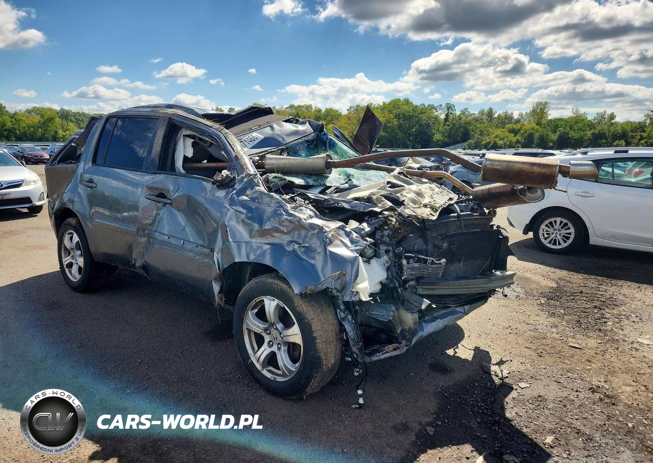 2013 Honda Pilot Exl VIN:5FNYF4H52DB038197 - 4