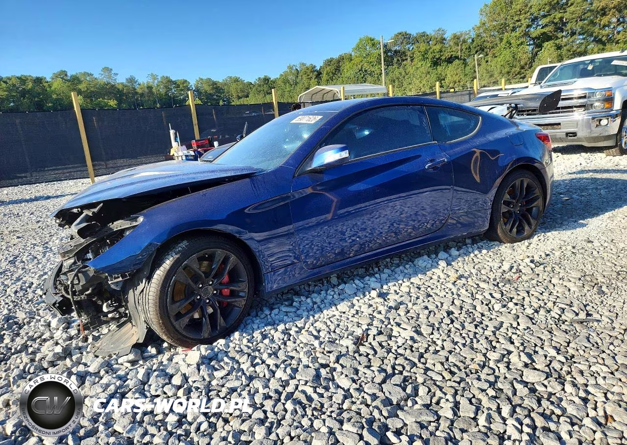 2015 Hyundai Genesis Coupe 3.8 R-Spec VIN:KMHHU6KJ0FU126985 - 1