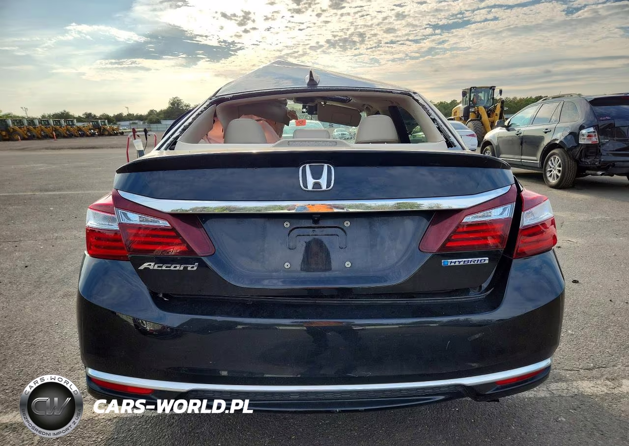 2017 Honda Accord Hybrid Exl VIN:JHMCR6F51HC016337 - 6