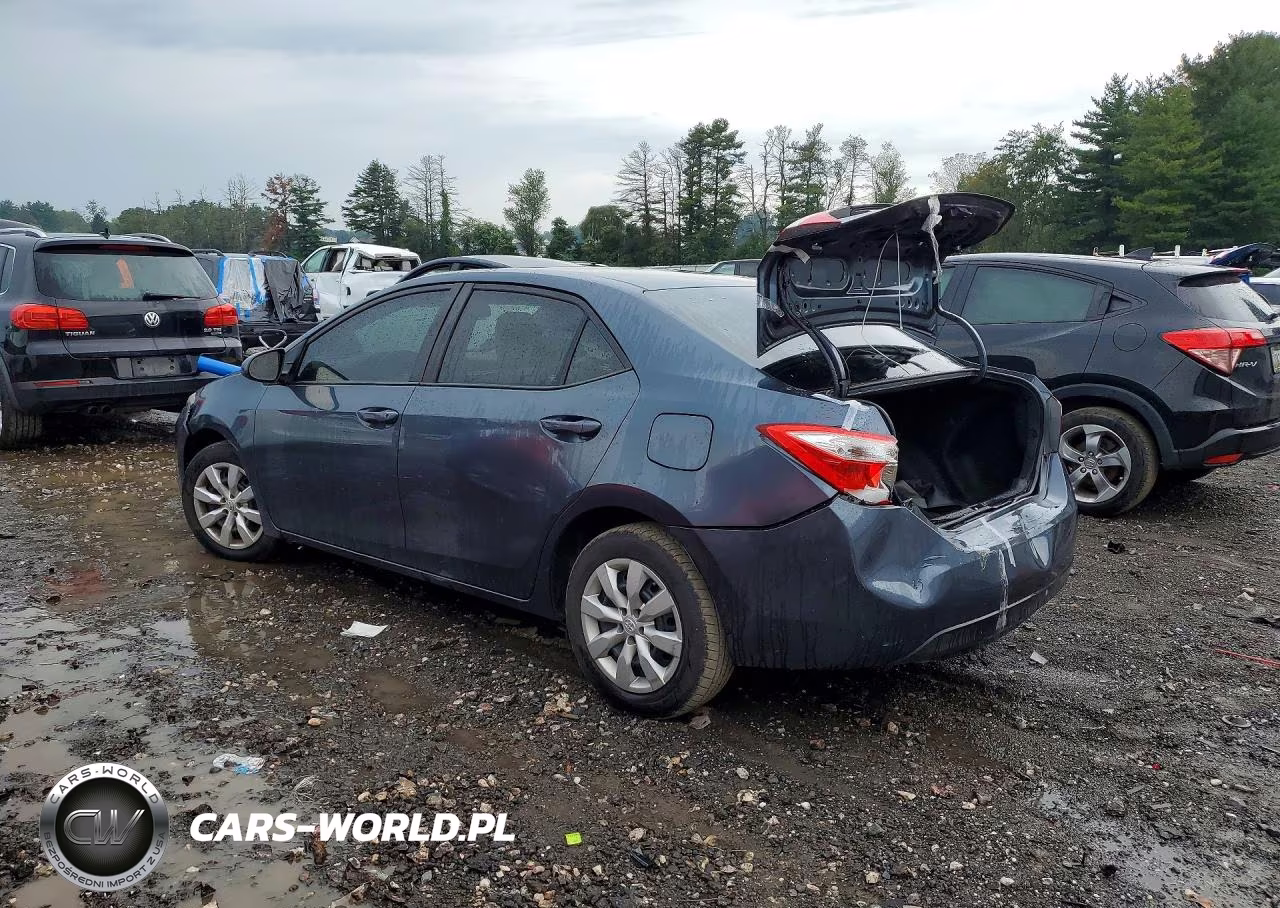 2016 Toyota Corolla Le VIN:2T1BURHE8GC544585 - 2