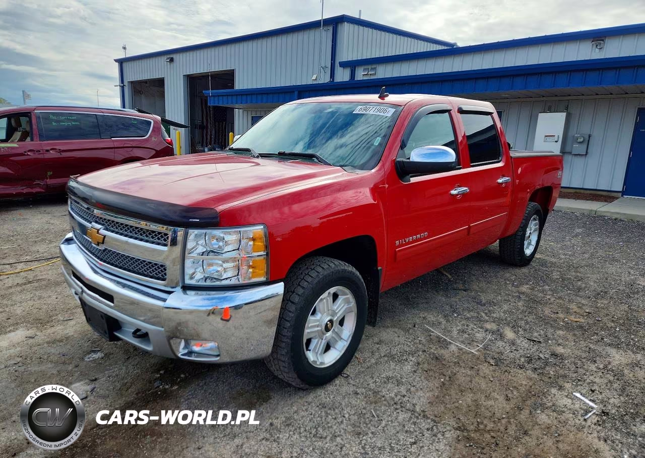 2013 Chevrolet Silverado K1500 Lt VIN:3GCPKSE70DG360865 - 1