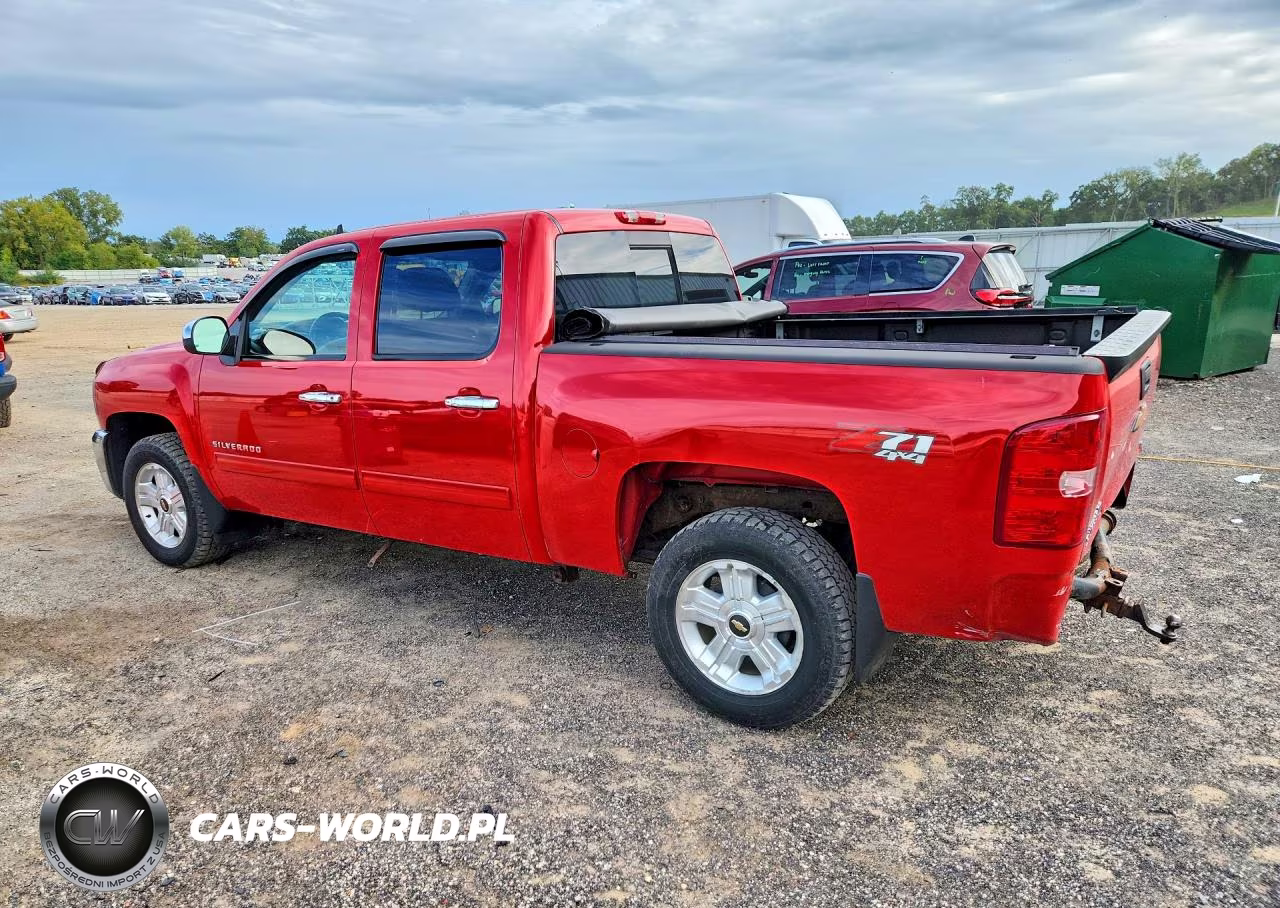 2013 Chevrolet Silverado K1500 Lt VIN:3GCPKSE70DG360865 - 2