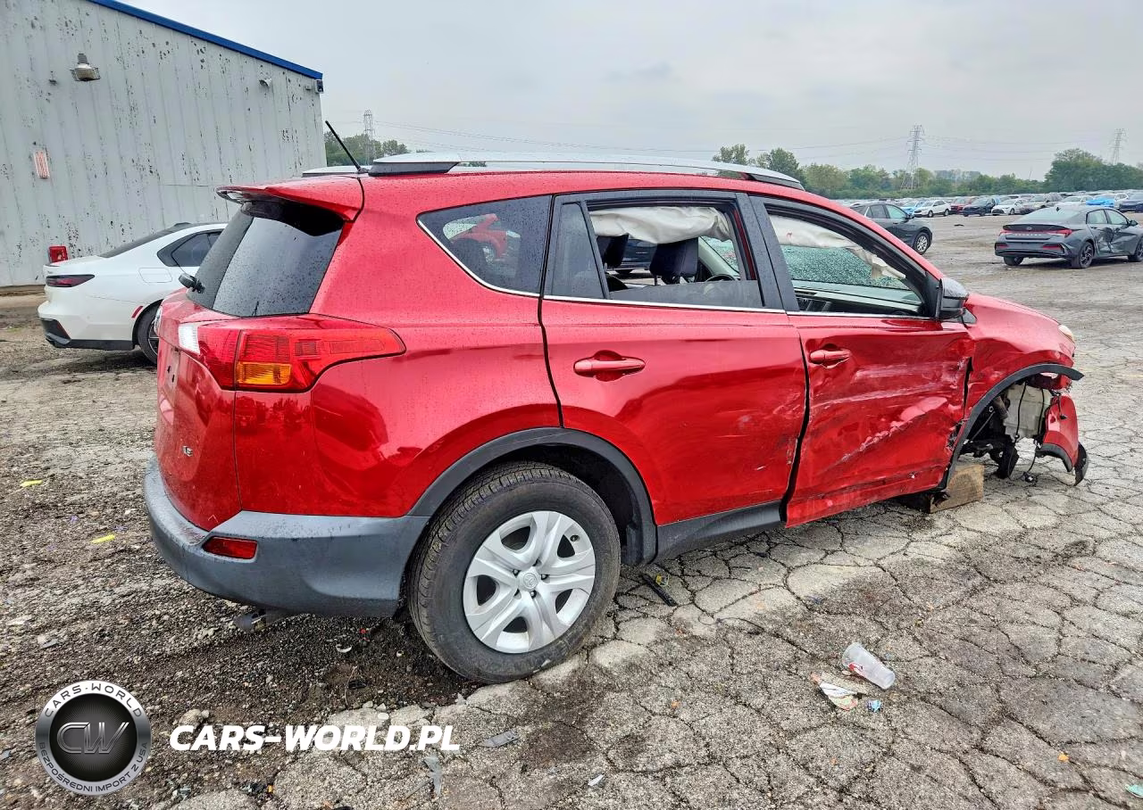 2014 Toyota Rav4 Le VIN:2T3ZFREV1EW124568 - 3