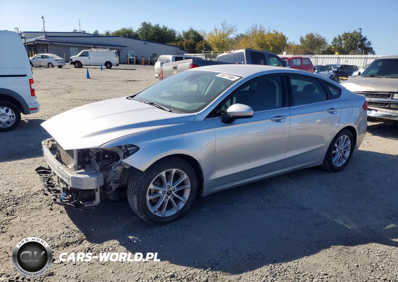 2019 Ford Fusion Se VIN:3FA6P0HD8KR201974 - 1
