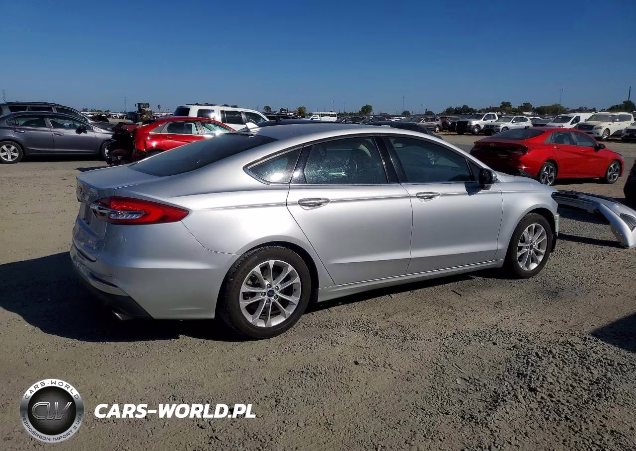 2019 Ford Fusion Se VIN:3FA6P0HD8KR201974 - 3