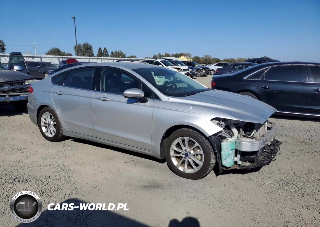 2019 Ford Fusion Se VIN:3FA6P0HD8KR201974 - 4