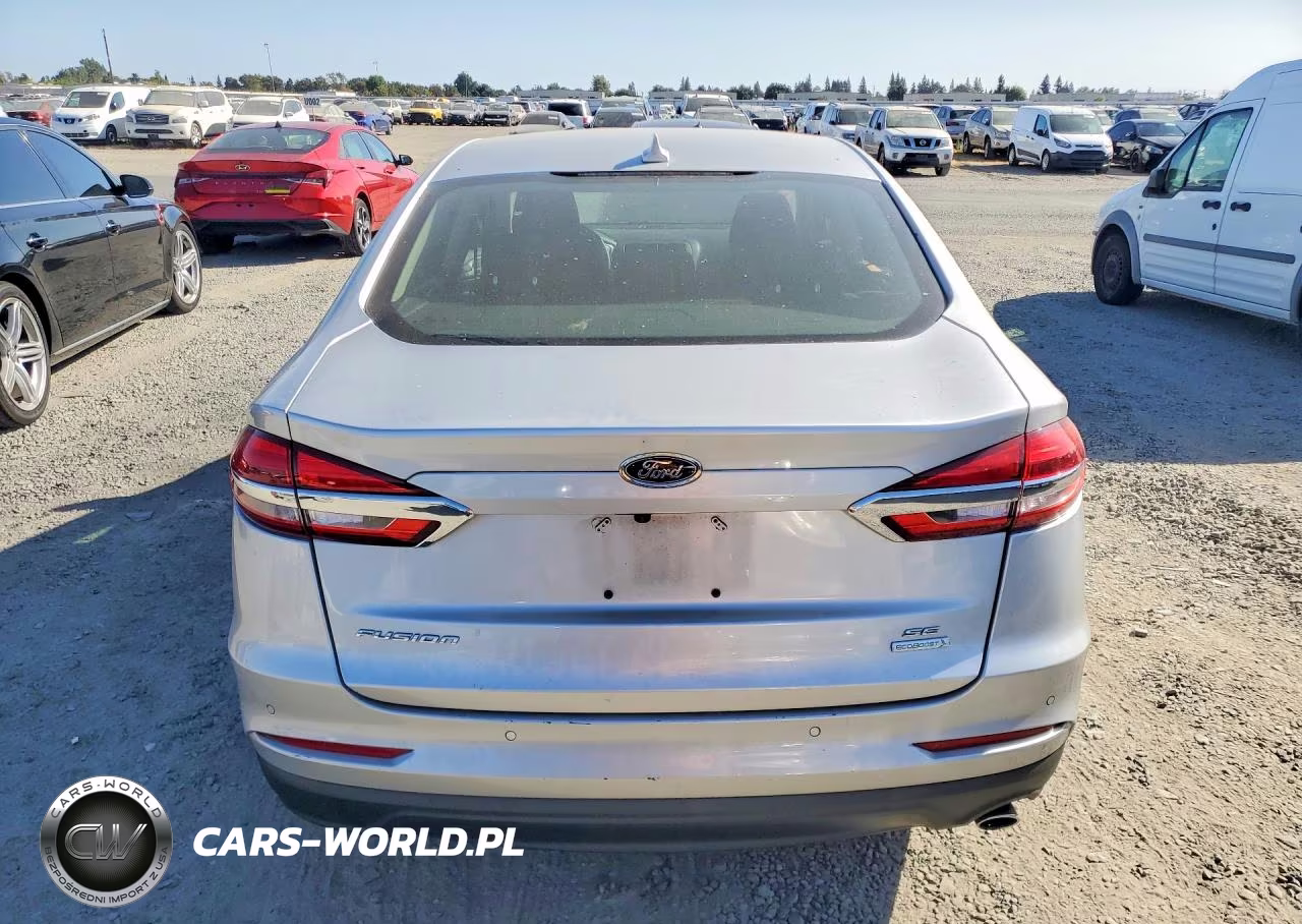 2019 Ford Fusion Se VIN:3FA6P0HD8KR201974 - 6