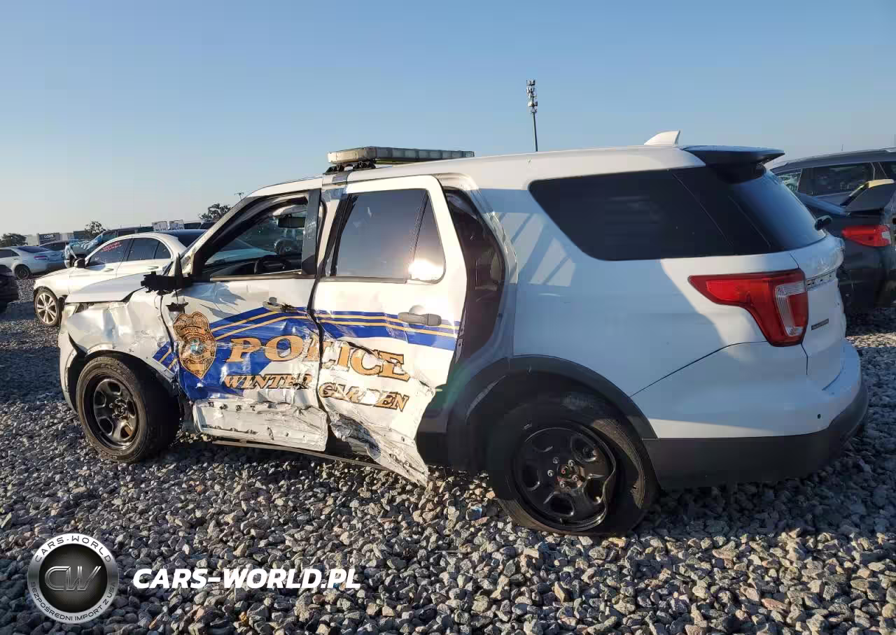 2017 Ford Explorer Police Interceptor VIN:1FM5K8AR5HGA24465 - 2
