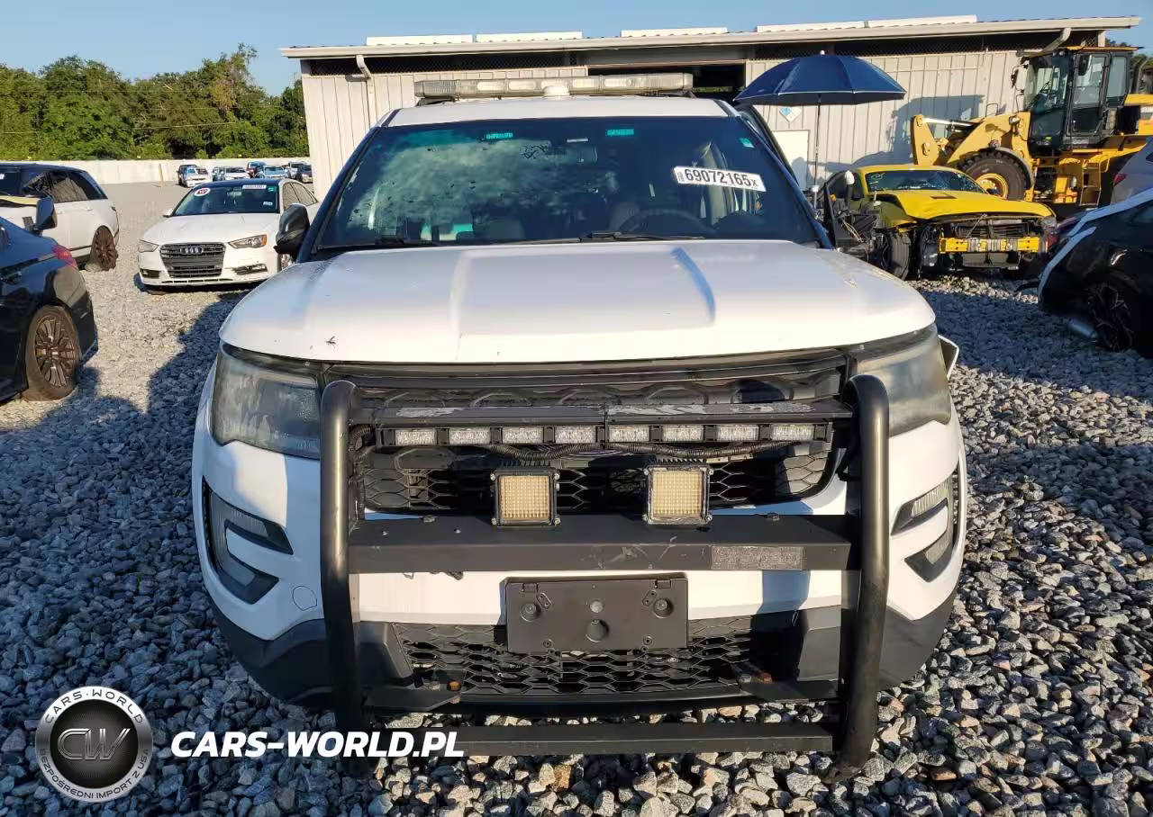 2017 Ford Explorer Police Interceptor VIN:1FM5K8AR5HGA24465 - 5