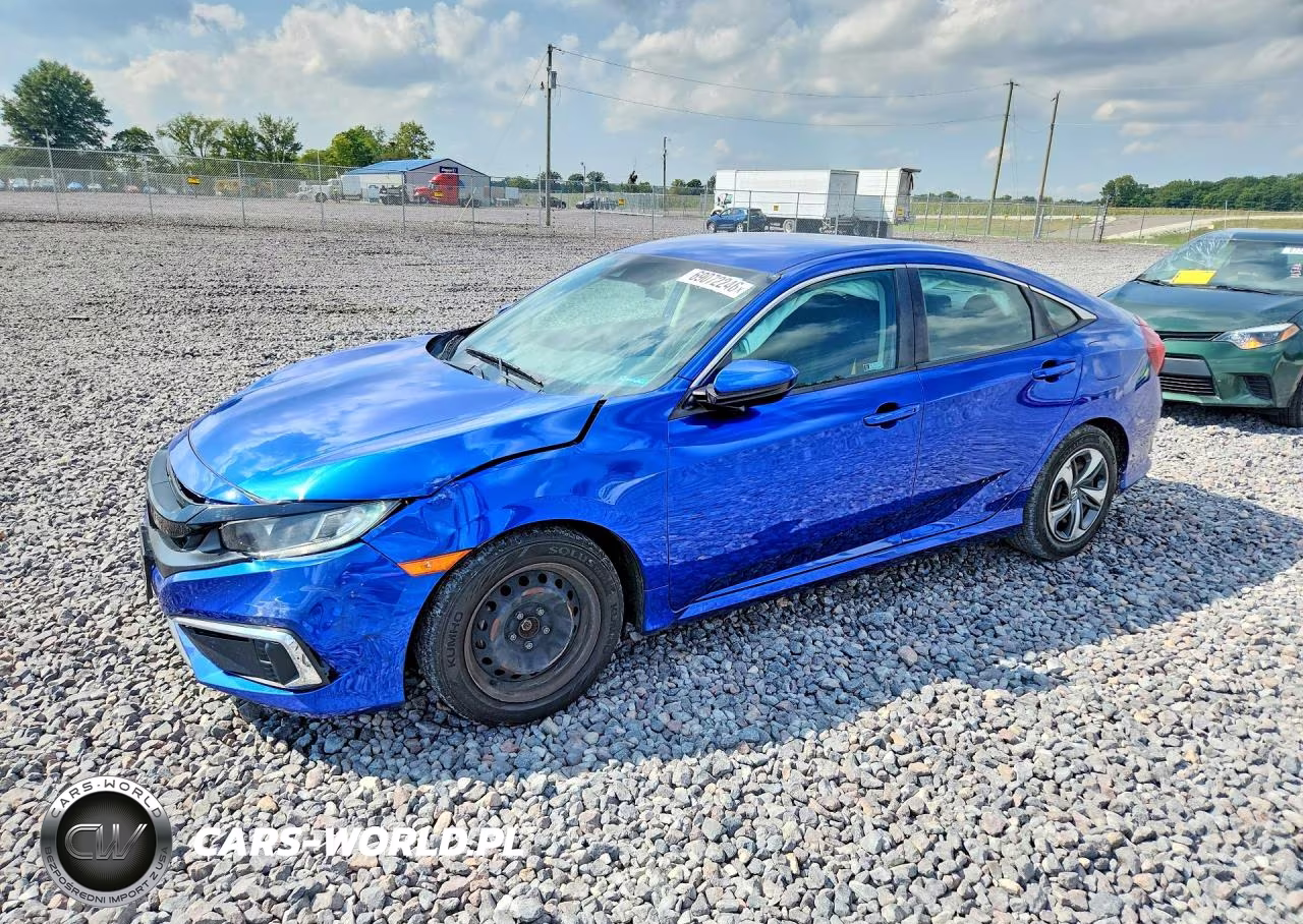 2019 Honda Civic Lx VIN:2HGFC2F63KH594074 - 1