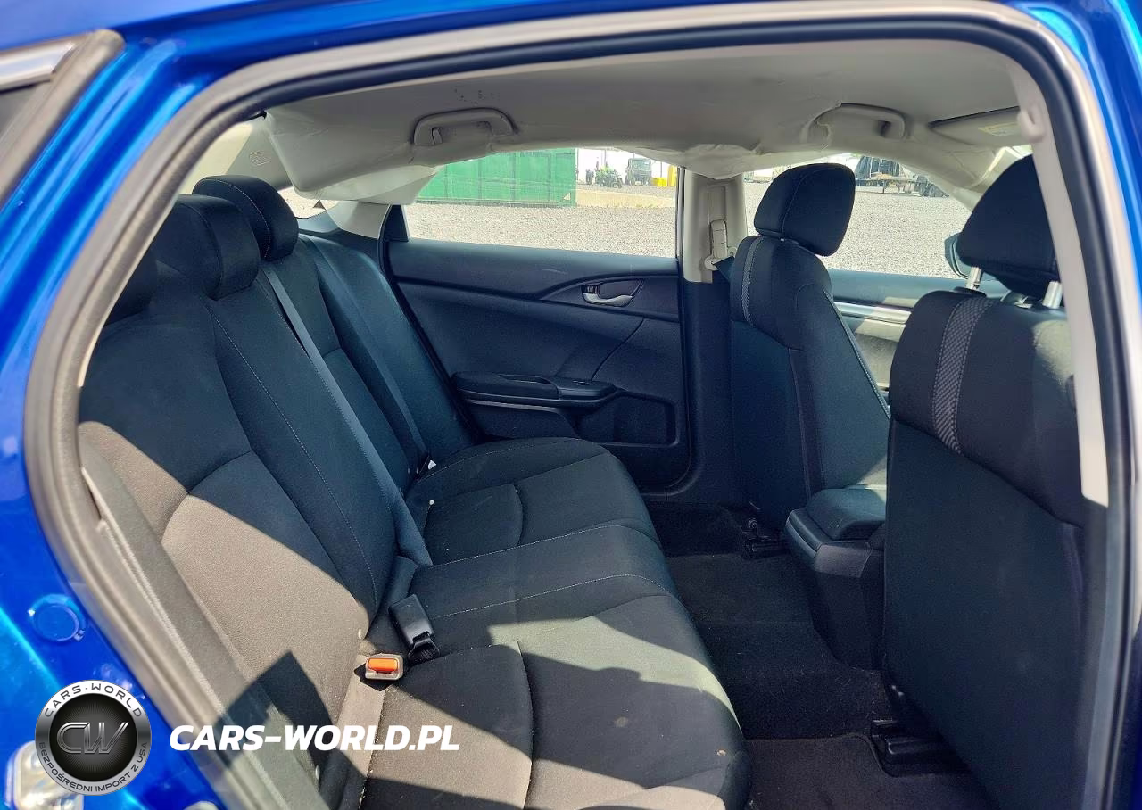 2019 Honda Civic Lx VIN:2HGFC2F63KH594074 - 10