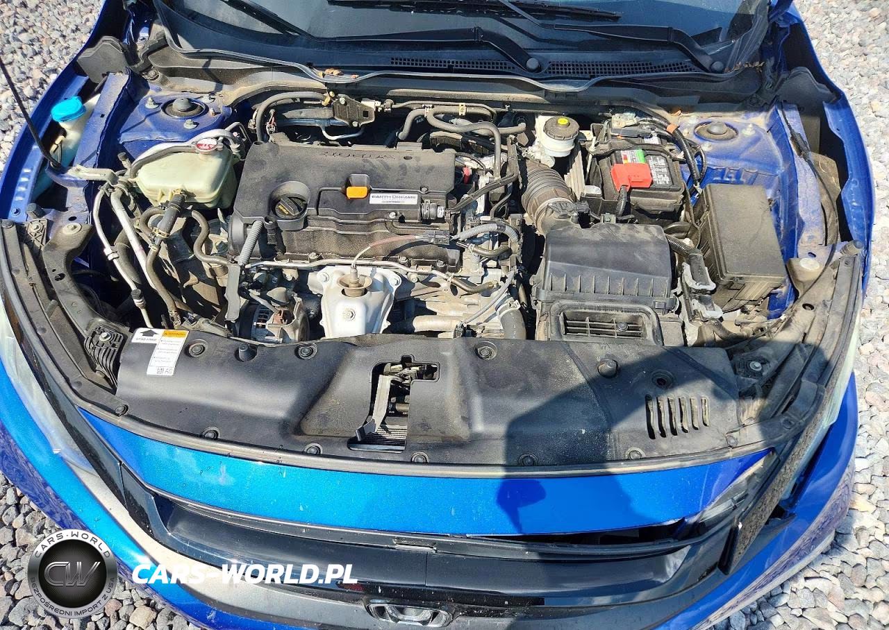 2019 Honda Civic Lx VIN:2HGFC2F63KH594074 - 11