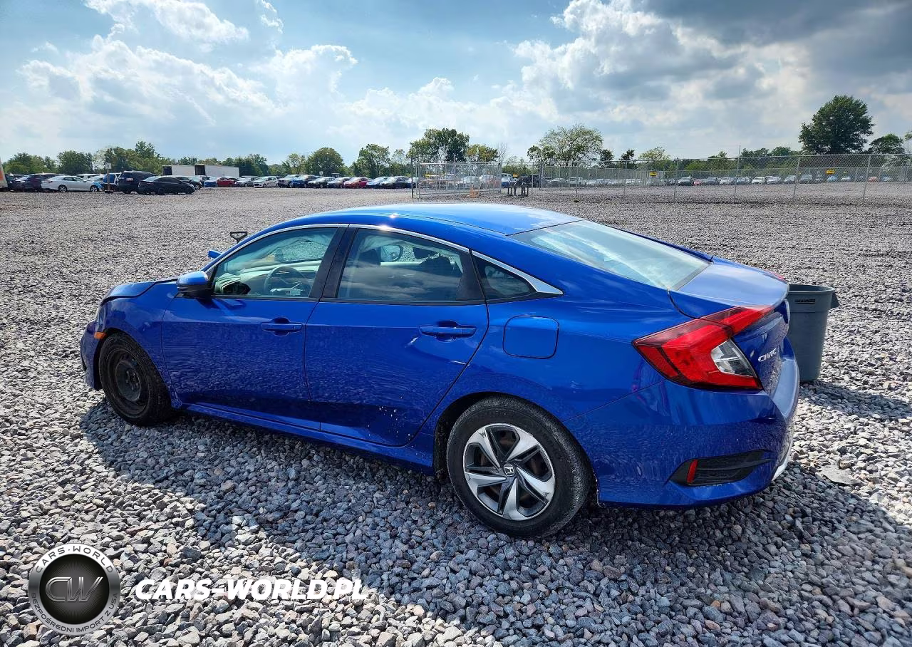 2019 Honda Civic Lx VIN:2HGFC2F63KH594074 - 2